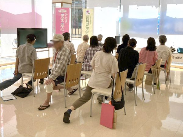 日本赤十字社の講座の様子